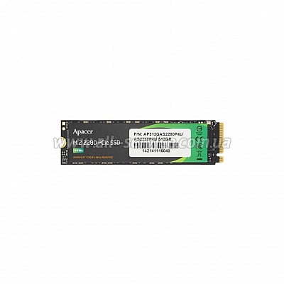 SSD  1TB Apacer AS2280P4U M.2 2280 (AP1TBAS2280P4U-1)