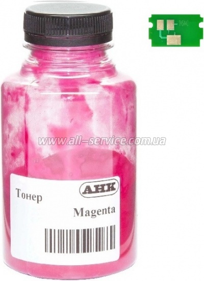 Тонер + чип АНК Kyocera Ecosys MA2101/ PA2101/ TK-5490 бутль 70г Magenta (50000633) Тонер + чип АНК Kyocera Ecosys MA2101/ PA2101/ TK-5490 бутль 70г Magenta (50000633)