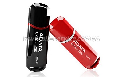  ADATA 32GB USB 3.0 UV150 Black (AUV150-32G-RBK)