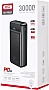   XO 30000mAh, PD/65W for laptop, QC/22.5W, black (PR201_Black)