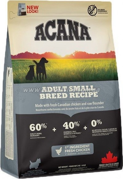     ACANA Adult Small Breed Recipe 2  (0064992523206)