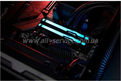     DDR5 32GB 5200 MHz Beast RGB EXPO Black Kingston Fury (ex.HyperX) (KF552C40BB2A-32)