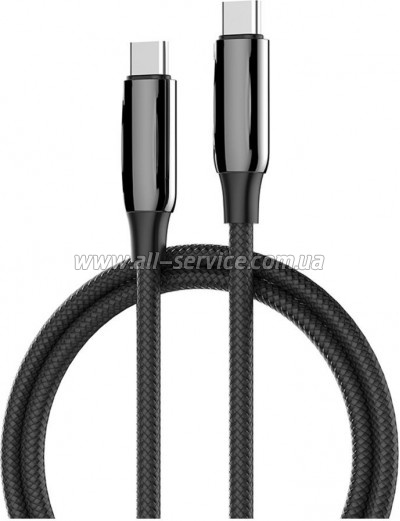 ���� ������ USB-C to USB-C 2.0m 240W black ColorWay (CW-CBPDCC070-BK)