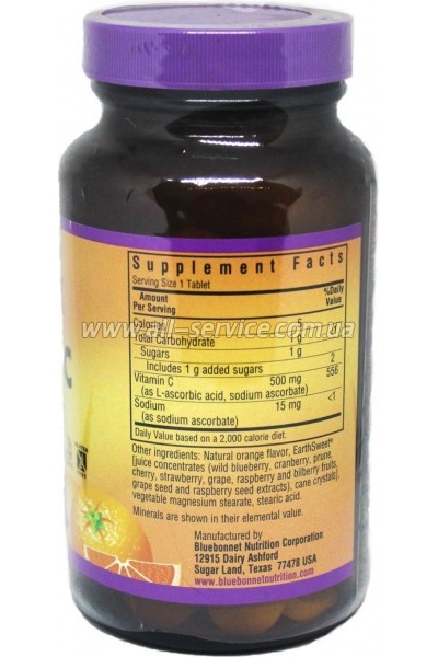  Bluebonnet Nutrition  , 500,  , Earth Sweet Chewables, 90 (BLB-00505)