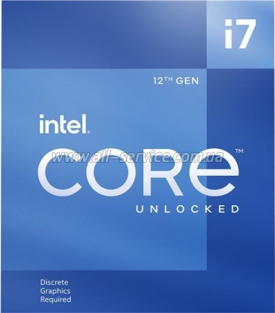  INTEL Core i7 12700KF (BX8071512700KF)
