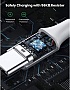 ���� ������ USB 2.0 AM to USB-C 0.25m 3A braided US288 white Ugreen (60129)
