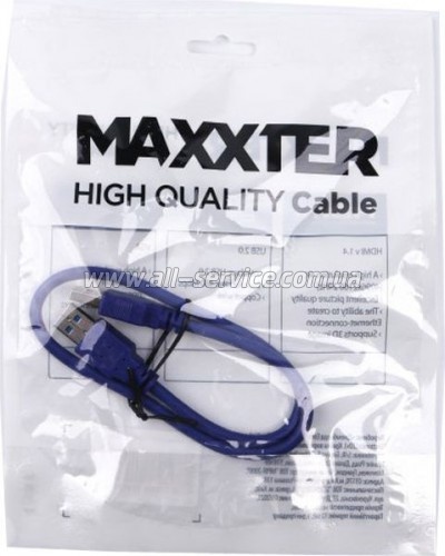 ���� ������ USB 3.0 AM/�M 0.5m Maxxter (U-AMAM3-0,5m)
