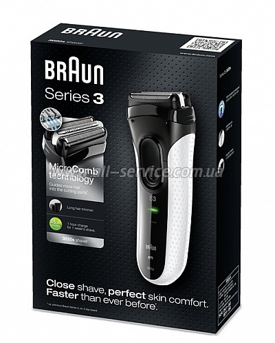  Braun Series 3020 BL/WH (6246734)