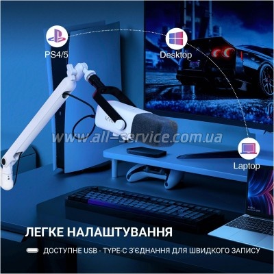 �������� Fifine TAM8W USB White (TAM8W)