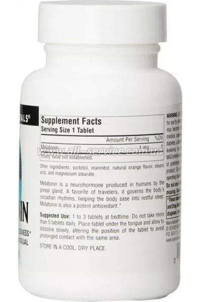  Source Naturals  1, Sleep Science, 200  (SN0720)