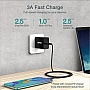 ���� ������ USB-C to USB-C 1.2m USB4.Gen 3 40 Gbps 240W Choetech (XCC-1040)
