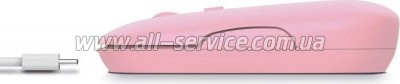  Trust Puck Wireless/Bluetooth Silent Pink (24125)