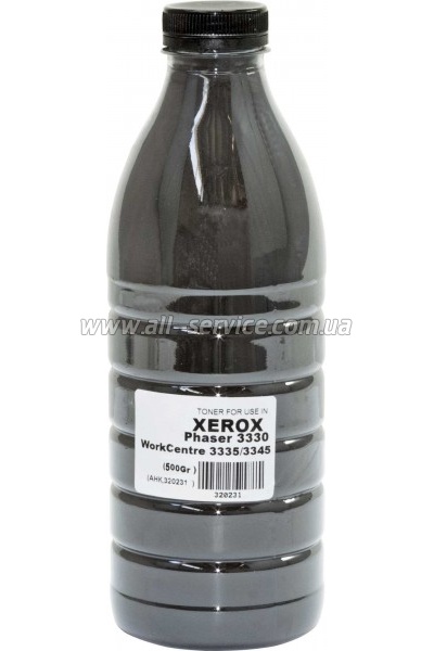 Тонер АНК Xerox Phaser 3330/ WorkCentre 3335/ 3345/ 106R03623 бутль 500г (3202517) Тонер АНК Xerox Phaser 3330/ WorkCentre 3335/ 3345/ 106R03623 бутль 500г (3202517)
