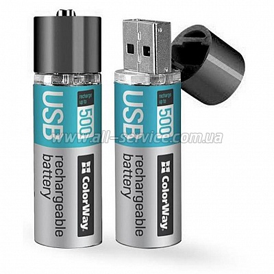  ColorWay AA USB 1200  1.5 Li-Polymer 2 (CW-UBAA-02)