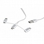   USB 2.0 AM to Lightning/Micro/Type-C 1.0m Cablexpert (CC-USB2-AMLM32-1M-W)