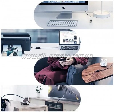 ���� ������ USB 3.0 AM/AF 2.0m Essager (EXCAM-YTC01)