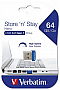  Verbatim 64GB Store 'n' Stay NANO Blue USB 3.2 (98711)