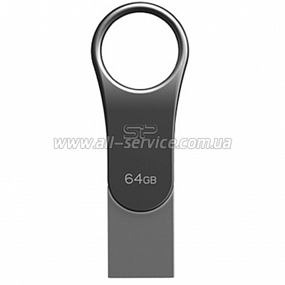  32GB SILICON POWER Mobile C80 Type-C,  (SP032GBUC3C80V1S)