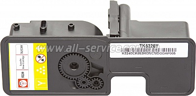  BASF  Kyocera M5521/ P5021/ TK-5220Y  1T02R9ANL1 Yellow (BASF-KT-1T02R9ANL1)