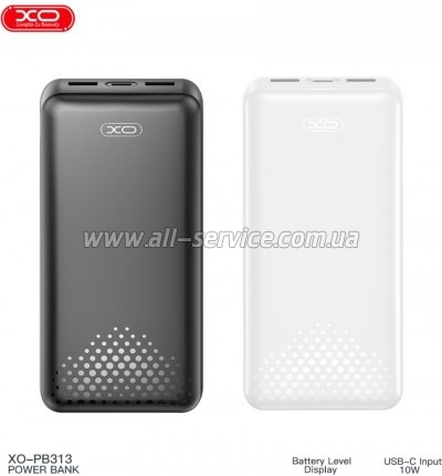 ������� ������������� XO 20000mAh PD 10.5W black (XO-PB313-BK)
