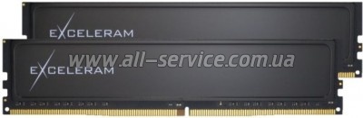 Модуль памяти для компьютера DDR4 16GB (2x8GB) 2666 MHz Dark eXceleram (ED4162619AD) Модуль памяти для компьютера DDR4 16GB (2x8GB) 2666 MHz Dark eXceleram (ED4162619AD)