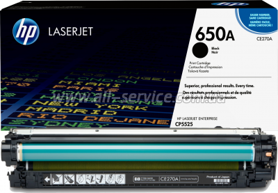 �������� ��������� HP 650A HP CLJ CP5520/ CP5525/ Enterprise M750 Black (CE270A)