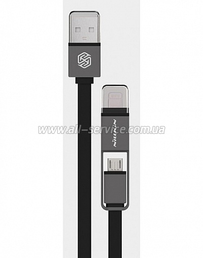 Кабель NILLKIN Plus Cable 120см Черный Кабель NILLKIN Plus Cable 120см Черный