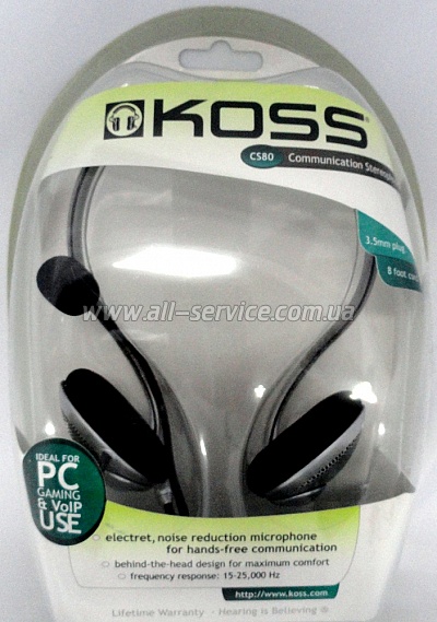  KOSS CS80