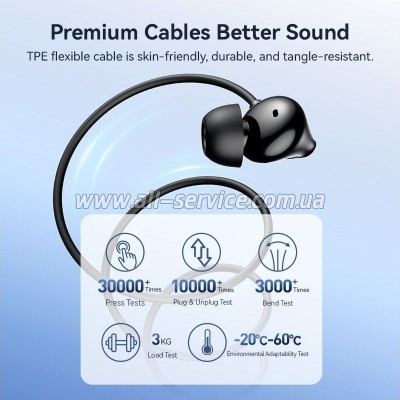 �������� Vention Echo Lite 3.5mm In-Ear Wired Black (GBABAV)
