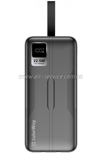 ������� ������������� ColorWay 50000mAh PD 18W Black (CW-PB500LPC5BK-PDD)