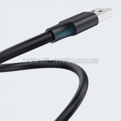 ���� ������ USB 2.0 AM/AM 1.5m US102 black Ugreen (10310)