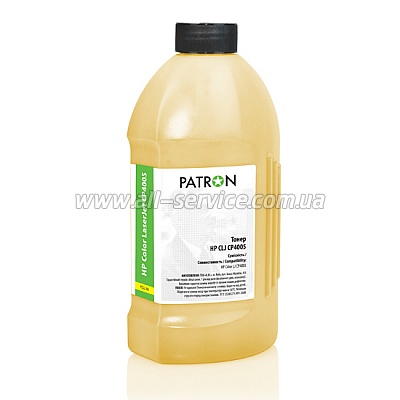 ТОНЕР HP CLJ CP4005 YELLOW ФЛАКОН 270 г PATRON ТОНЕР HP CLJ CP4005 YELLOW ФЛАКОН 270 г PATRON