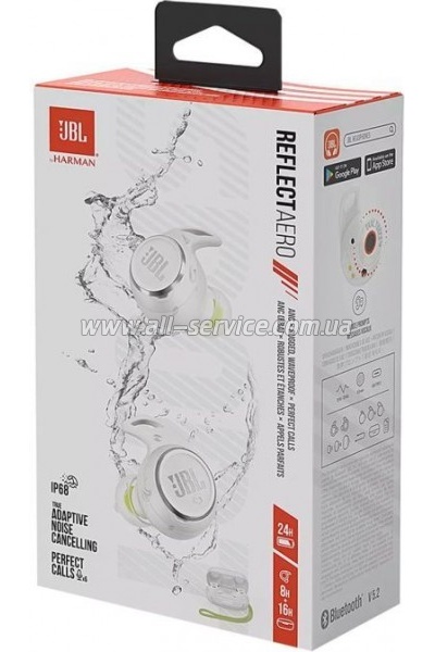  JBL Reflect Aero TWS White (JBLREFLECTAEROWHT)