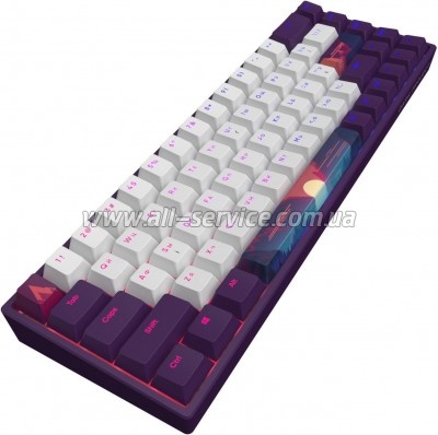  Dark Project Sunrise PBT RGB Mech G3MS Sapphire USB Violet/White (DPP68_GSH_SUNR_ANSI_UA)