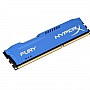  4Gb KINGSTON HyperX OC DDR3, 1600Mhz CL10 Fury Blue Retail (HX316C10F/4)