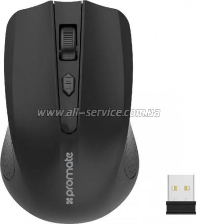  Promate Clix-8 Wireless Black (clix-8.black)