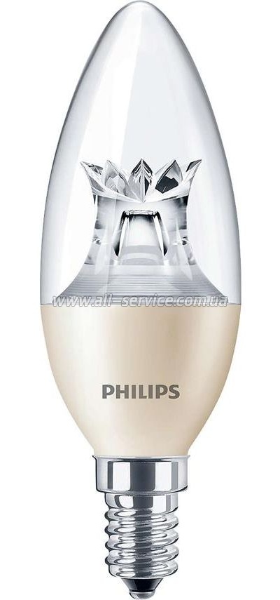 Лампа светодиодная Philips LEDcandle DT E14 6-40W 827 B38 CL AP Master (929001140408) Лампа светодиодная Philips LEDcandle DT E14 6-40W 827 B38 CL AP Master (929001140408)