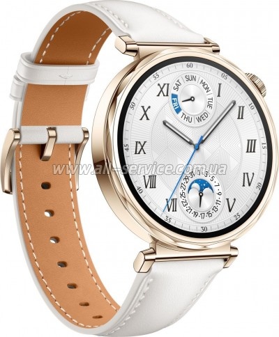 - Huawei WATCH GT 5 41mm White Leather (55020DJT)