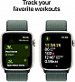 - Apple Watch SE 2024 GPS 44mm Starlight Aluminium Case with Lake Green Sport Loop (MXEW3QH/A)