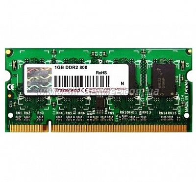 Память 1GB для ноутбуков TRANSCEND DDR2 800Mhz (TS128MSQ64V8U) Память 1GB для ноутбуков TRANSCEND DDR2 800Mhz (TS128MSQ64V8U)