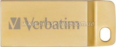  Verbatim 64GB Metal Executive Gold USB 3.0 (99106)