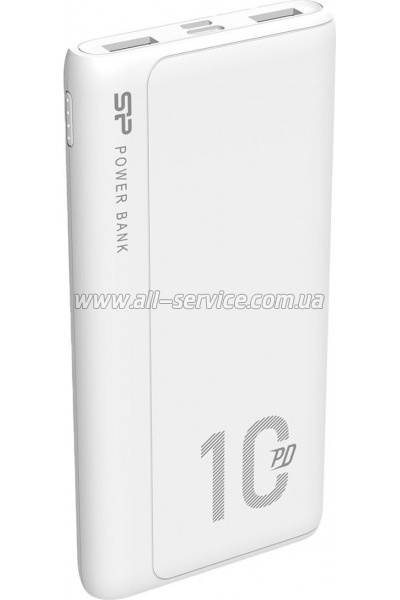 ������� ������������� Silicon Power 10000mAh QP15 PD 18W White (SP10KMAPBKQP150W)