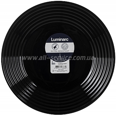  LUMINARC HARENA BLACK (L7611)