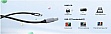 ������ ��� �������� USB-C 2.0 to BM 1.0m black Ugreen (45034)