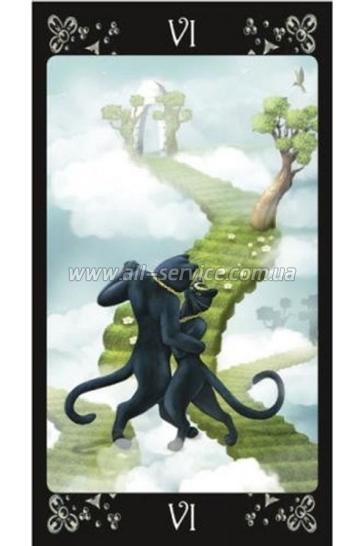 ����� ���� Scarabeo ���� ������ ���� (Black Cats Tarot) (EX202UK)