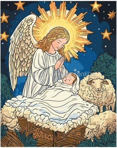 Картина по номерам ArtCraft Ніч народження 40х50 см (15577-AC) Картина по номерам ArtCraft Ніч народження 40х50 см (15577-AC)