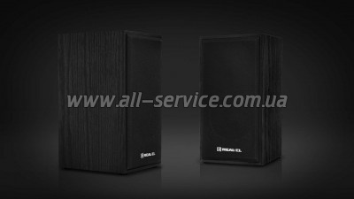   REAL-EL S-202 USB Black (EL121200019)
