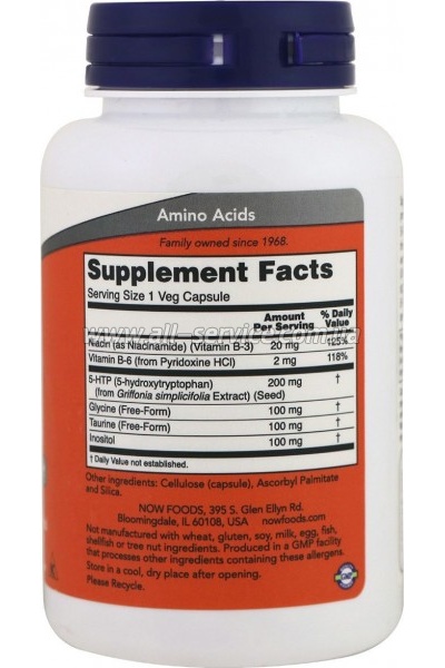  Now Foods 5-HTP (),  , 200 , 120  (NOW-00111)