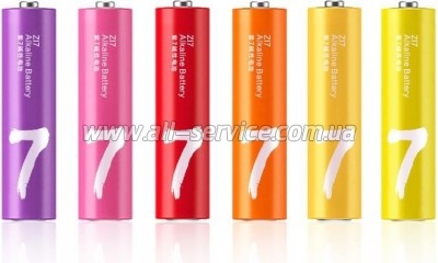 ��������� Xiaomi ZMI ZI7 Rainbow AAA batteries * 24 (AA724)