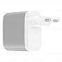   Belkin USB-C 3 A 27  Power Delivery+USB 2.4 A 12  Silver (F7U061VF-SLV)